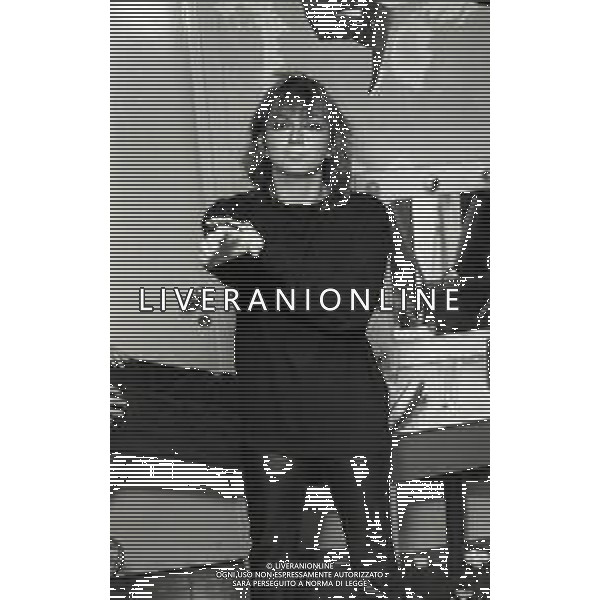 RETROSPETTIVA GIANNA NANNINI CANTANTE NELLA FOTO GIANNA NANNINI A MILANO NELL\'ANNO 1981 AG ALDO LIVERANI SAS