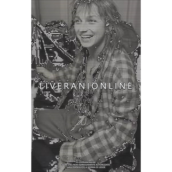 RETROSPETTIVA GIANNA NANNINI CANTANTE NELLA FOTO GIANNA NANNINI A MILANO NELL\'ANNO 1981 AG ALDO LIVERANI SAS