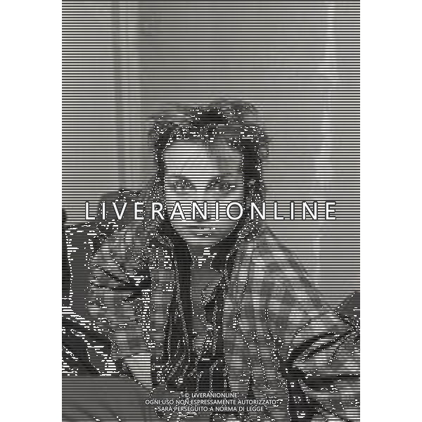 RETROSPETTIVA GIANNA NANNINI CANTANTE NELLA FOTO GIANNA NANNINI A MILANO NELL\'ANNO 1981 AG ALDO LIVERANI SAS