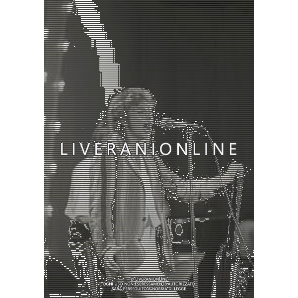 RETROSPETTIVA GIANNA NANNINI CANTANTE NELLA FOTO GIANNA NANNINI A SAINT VINCENT NELL\'ANNO 1981 AG ALDO LIVERANI SAS