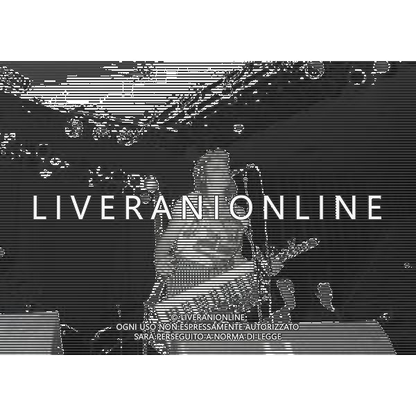 RETROSPETTIVA GIANNA NANNINI CANTANTE NELLA FOTO GIANNA NANNINI A MILANO NELL\'ANNO 1983 AG ALDO LIVERANI SAS