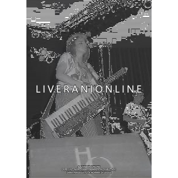 RETROSPETTIVA GIANNA NANNINI CANTANTE NELLA FOTO GIANNA NANNINI A MILANO NELL\'ANNO 1983 AG ALDO LIVERANI SAS