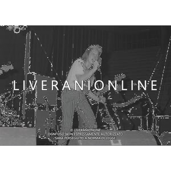 RETROSPETTIVA GIANNA NANNINI CANTANTE NELLA FOTO GIANNA NANNINI A MILANO NELL\'ANNO 1983 AG ALDO LIVERANI SAS