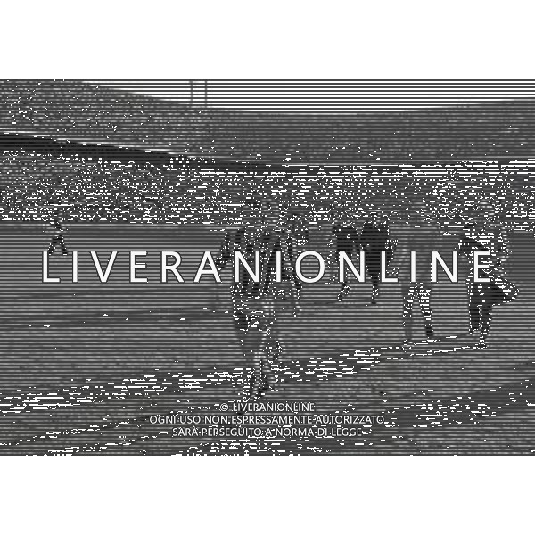RETROSPETTIVA GIAMPIERO MARINI CALCIATORE NELLA FOTO GIAMPIERO MARINI CON LA MAGLIA DELL\' INTER AG ALDO LIVERANI SAS