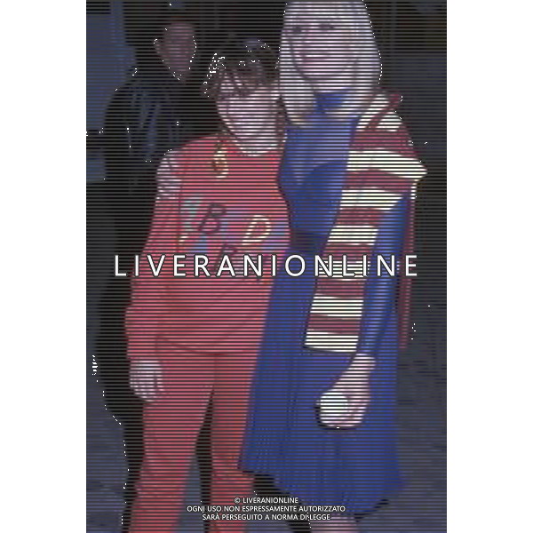 RAFFAELLA CARRA\' CANTANTE E ATTRICE - RETROSPETTIVA NELLA FOTO CON BARBARA BONCOMPAGNI NEL 1980 ©ARCHIVIO GIOVANNI LIVERANI /AG. ALDO LIVERANI SAS