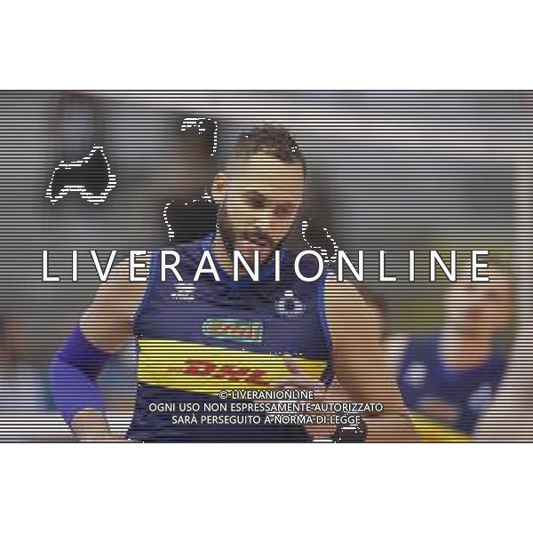 MarianiL/LMedia - Friendly match 2021 - Italy vs Argentina - Italian Volleyball National Team 10 July 2021 - Palasport Cisterna, cisterna, Italy Photo showing: Osmany Juantorena (Italy) @MarianiL/LMedia/AG. ALDO LIVERANI SAS