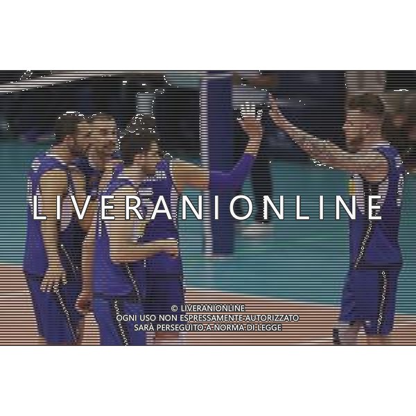 MarianiL/LMedia - Friendly match 2021 - Italy vs Argentina - Italian Volleyball National Team 10 July 2021 - Palasport Cisterna, cisterna, Italy Photo showing: Italy exultation @MarianiL/LMedia/AG. ALDO LIVERANI SAS