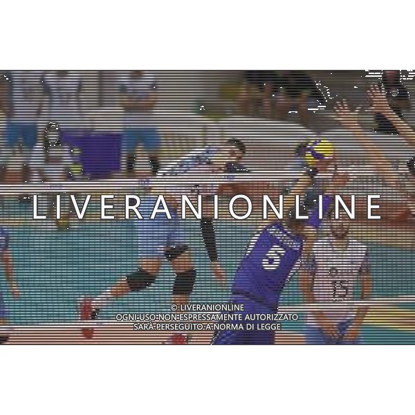 MarianiL/LMedia - Friendly match 2021 - Italy vs Argentina - Italian Volleyball National Team 10 July 2021 - Palasport Cisterna, cisterna, Italy Photo showing: Argentina vs Italy @MarianiL/LMedia/AG. ALDO LIVERANI SAS