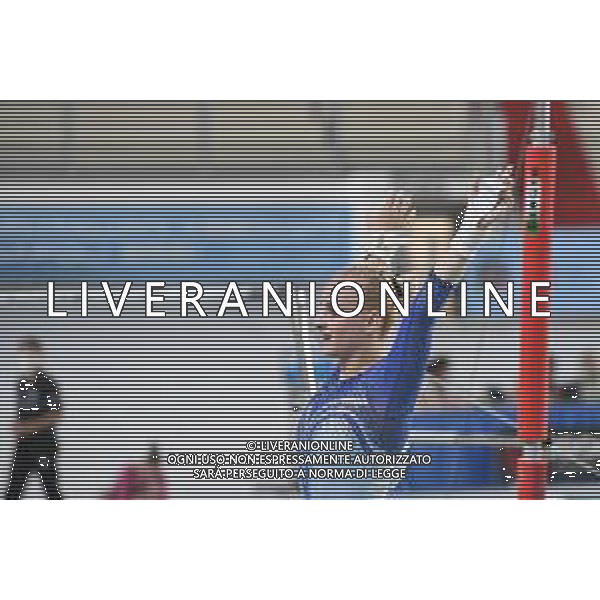 TomasiF/LMedia - Ginnastica artistica - Campionati Assoluti 2021 - Ginnastica 10 luglio 2021 - PalaVesuvio, Napoli, Italia Nella foto: A. D\'Amato (Fiamme Oro) parallele @TomasiF/LMedia/AG. ALDO LIVERANI SAS