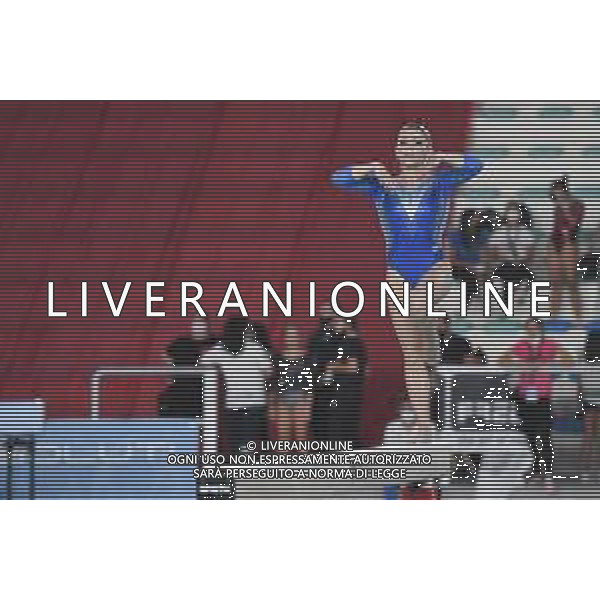 TomasiF/LMedia - Ginnastica artistica - Campionati Assoluti 2021 - Ginnastica 10 luglio 2021 - PalaVesuvio, Napoli, Italia Nella foto: Lara Mori (GIglio Montevarchi) trave @TomasiF/LMedia/AG. ALDO LIVERANI SAS