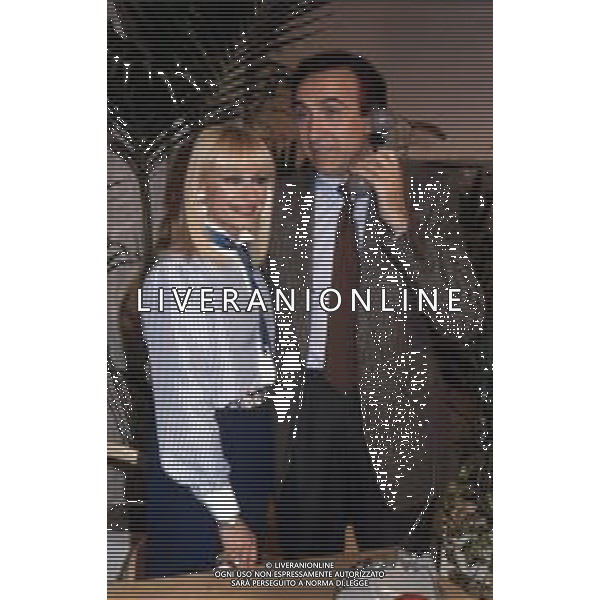RAFFAELLA CARRA\' CANTANTE E ATTRICE - RETROSPETTIVA NELLA FOTO CON PIPPO BAUDO NEL 1987 ©ARCHIVIO GIOVANNI LIVERANI /AG. ALDO LIVERANI SAS