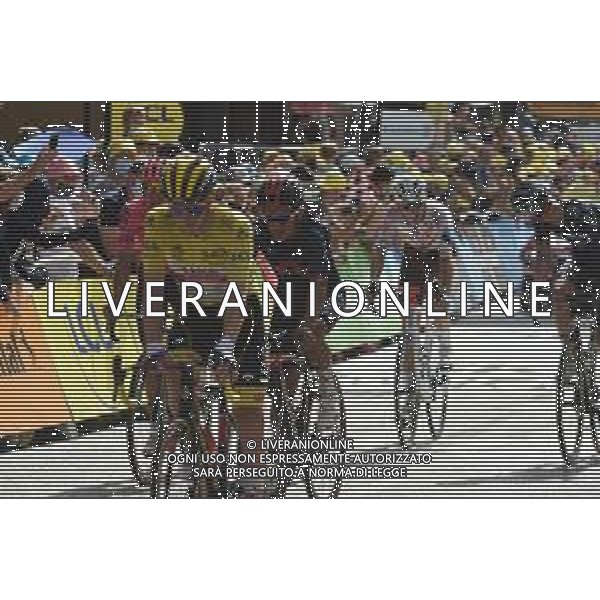 11-07-2021 Tour De France; Tappa 15 Ceret - Andorra La Vella; 2021, Ineos Grenadiers; Carapaz Antonio, Richard Antonio; Andorra La Vella; ©SIROTTI/AGENZIA ALDO LIVERANI SAS