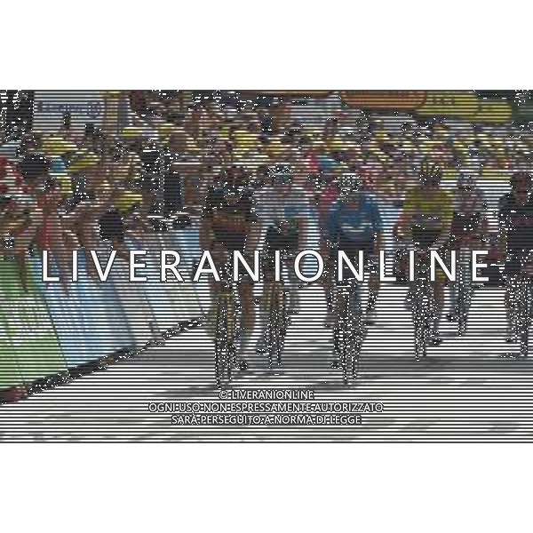 11-07-2021 Tour De France; Tappa 15 Ceret - Andorra La Vella; 2021, Jumbo - Visma; 2021, Movistar; 2021, Uae - Emirates; Van Aert, Wout; Mas, Enric; Vingegaard, Jonas; Pogacar, Tadej; Andorra La Vella; ©SIROTTI/AGENZIA ALDO LIVERANI SAS
