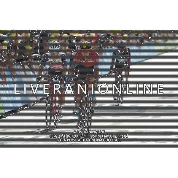 11-07-2021 Tour De France; Tappa 15 Ceret - Andorra La Vella; 2021, Bahrain - Victorious; Teuns, Dylan; Andorra La Vella; ©SIROTTI/AGENZIA ALDO LIVERANI SAS