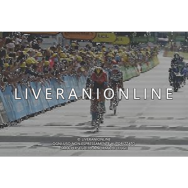 11-07-2021 Tour De France; Tappa 15 Ceret - Andorra La Vella; 2021, Bahrain - Victorious; Teuns, Dylan; Andorra La Vella; ©SIROTTI/AGENZIA ALDO LIVERANI SAS