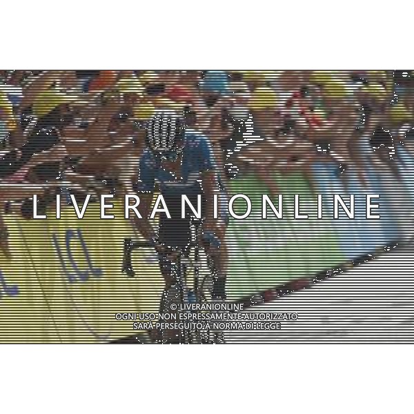 11-07-2021 Tour De France; Tappa 15 Ceret - Andorra La Vella; 2021, Movistar; Valverde, Alejandro; Andorra La Vella; ©SIROTTI/AGENZIA ALDO LIVERANI SAS