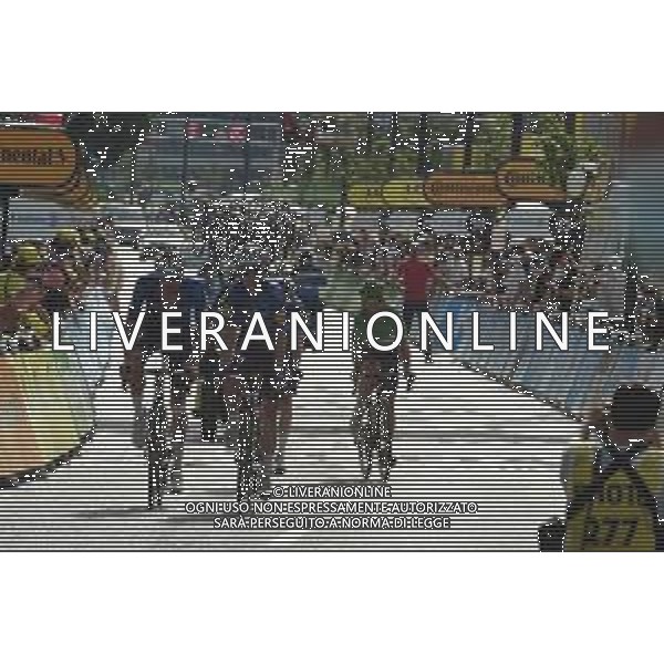 11-07-2021 Tour De France; Tappa 15 Ceret - Andorra La Vella; 2021, Deceuninck - Quick Step; Cavendish, Mark; Morkov, Michael; Declercq, Tim; Devenyns, Dries; Andorra La Vella; ©SIROTTI/AGENZIA ALDO LIVERANI SAS