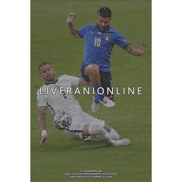 Finale del Campionato Europeo UEFA EURO 2020 ITALIA - INGHILTERRA del 11/07/2021 - nella foto: Insigne Lorenzo(Italia) ©Claudio Zamagni/Agenzia Aldo Liverani s.a.s. during European UEFA Championship - UEFA Euro 2020 final soccer match between Italy and England at Wembley Stadium in London on July 11 2021 photo credit by Claudio Zamagni/Aldo Liverani Photo Agency/AGENZIA ALDO LIVERANI SAS