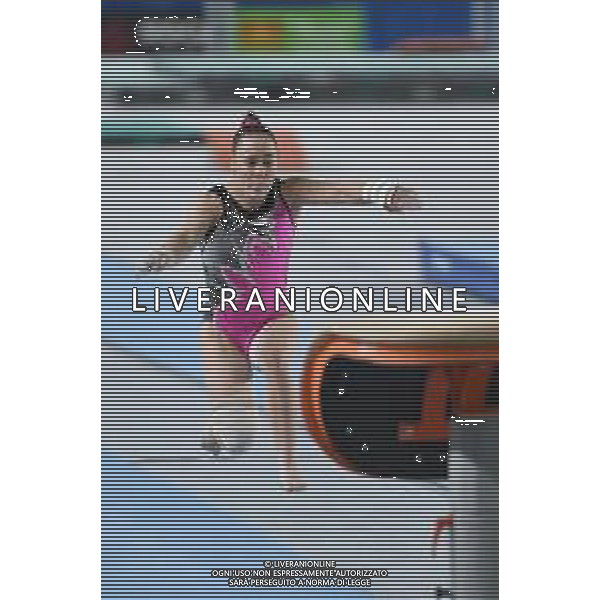 TomasiF/LMedia - Ginnastica artistica - Campionati Assoluti 2021 - Ginnastica 11 luglio 2021 - PalaVesuvio, Napoli, Italia Nella foto: Camilla Campagnaro (G.S. Audace) volteggio @TomasiF/LMedia/AGENZIA ALDO LIVERANI SAS