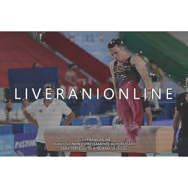 TomasiF/LMedia - Ginnastica artistica - Campionati Assoluti 2021 - Ginnastica 11 luglio 2021 - PalaVesuvio, Napoli, Italia Nella foto: Tommaso De Vecchis (Ginnastica Salerno) Cavallo con maniglie @TomasiF/LMedia/AGENZIA ALDO LIVERANI SAS