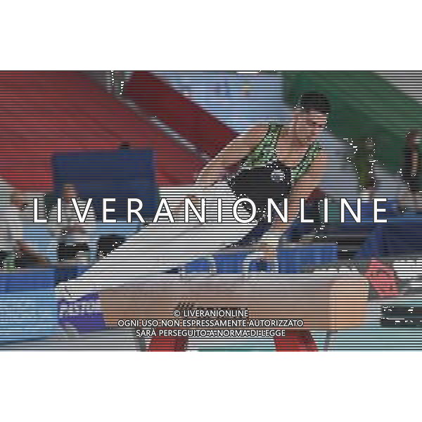 TomasiF/LMedia - Ginnastica artistica - Campionati Assoluti 2021 - Ginnastica 11 luglio 2021 - PalaVesuvio, Napoli, Italia Nella foto: Stefano Patron (Spes Mestre) cavallo con maniglie @TomasiF/LMedia/AGENZIA ALDO LIVERANI SAS