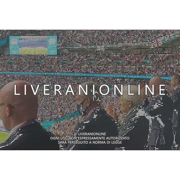 Il Presidente Sergio Mattarella alla finale degli Europei di Calcio Italia - Inghilterra allo Stadio Wembley di Londra 11.07.2021 ©Ufficio per la Stampa e la Comunicazione della Presidenza della Repubblica/AGENZIA ALDO LIVERANI SAS