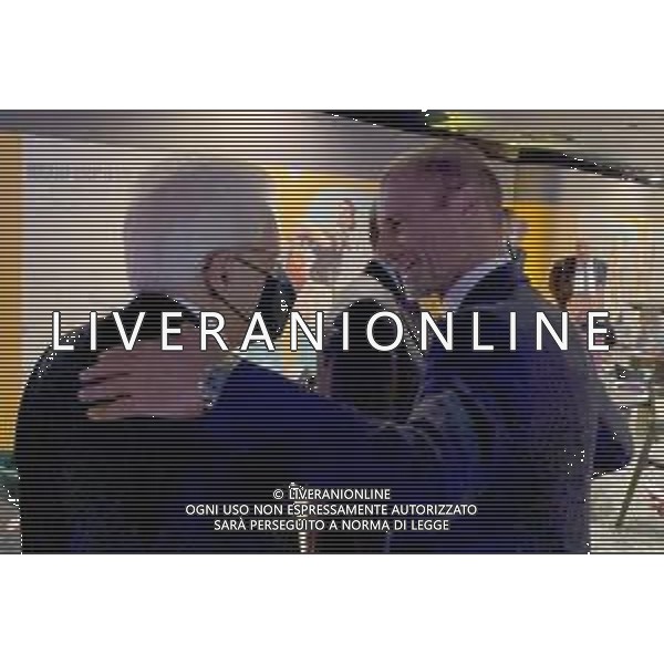 Il Presidente Sergio Mattarella alla finale degli Europei di Calcio Italia - Inghilterra allo Stadio Wembley di Londra 11.07.2021 nella foto con Ceferin ©Ufficio per la Stampa e la Comunicazione della Presidenza della Repubblica/AGENZIA ALDO LIVERANI SAS