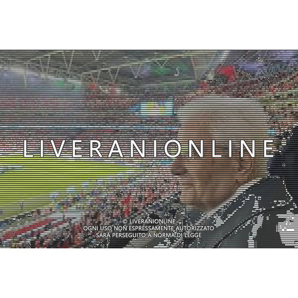 Il Presidente Sergio Mattarella alla finale degli Europei di Calcio Italia - Inghilterra allo Stadio Wembley di Londra 11.07.2021 ©Ufficio per la Stampa e la Comunicazione della Presidenza della Repubblica/AGENZIA ALDO LIVERANI SAS