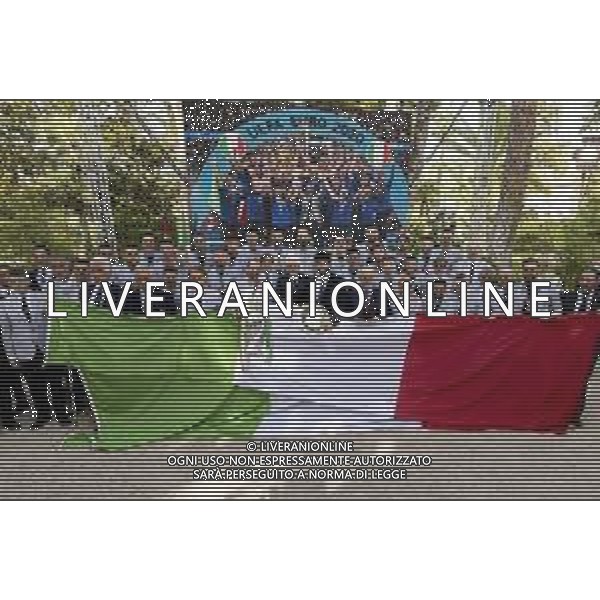 Il Presidente della Repubblica, Sergio Mattarella, ha ricevuto al Quirinale la Nazionale italiana di Calcio vincitrice degli Europei UEFA Euro 2020 e il tennista Matteo Berrettini, finalista al Torneo di Wimbledon - Roma 12.07.2021 ©Ufficio per la Stampa e la Comunicazione della Presidenza della Repubblica/AGENZIA ALDO LIVERANI SAS