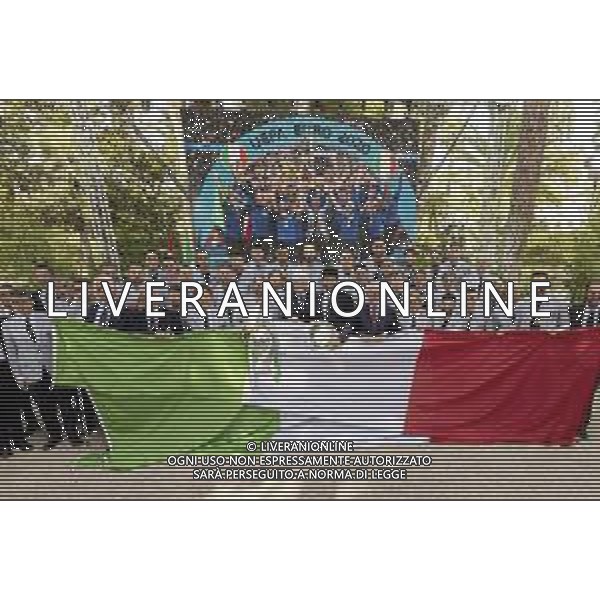 Il Presidente della Repubblica, Sergio Mattarella, ha ricevuto al Quirinale la Nazionale italiana di Calcio vincitrice degli Europei UEFA Euro 2020 e il tennista Matteo Berrettini, finalista al Torneo di Wimbledon - Roma 12.07.2021 ©Ufficio per la Stampa e la Comunicazione della Presidenza della Repubblica/AGENZIA ALDO LIVERANI SAS