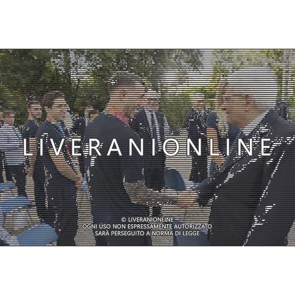 Il Presidente della Repubblica, Sergio Mattarella, ha ricevuto al Quirinale la Nazionale italiana di Calcio vincitrice degli Europei UEFA Euro 2020 e il tennista Matteo Berrettini, finalista al Torneo di Wimbledon - Roma 12.07.2021 Nella foto Federico bernardeschi e federico chiesa ©Ufficio per la Stampa e la Comunicazione della Presidenza della Repubblica/AGENZIA ALDO LIVERANI SAS