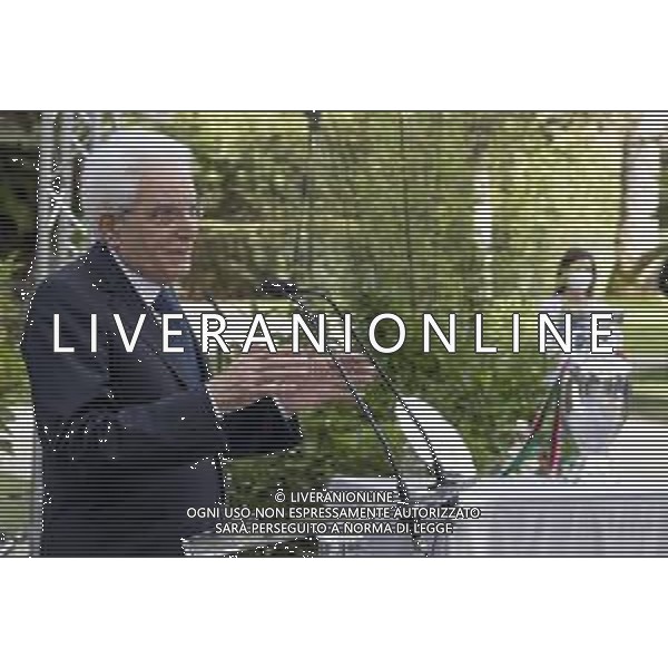 Il Presidente della Repubblica, Sergio Mattarella, ha ricevuto al Quirinale la Nazionale italiana di Calcio vincitrice degli Europei UEFA Euro 2020 e il tennista Matteo Berrettini, finalista al Torneo di Wimbledon - Roma 12.07.2021 ©Ufficio per la Stampa e la Comunicazione della Presidenza della Repubblica/AGENZIA ALDO LIVERANI SAS