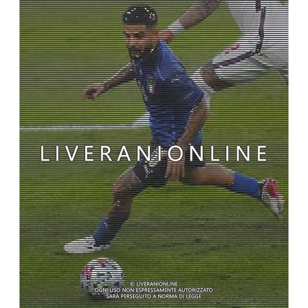 Finale del Campionato Europeo UEFA EURO 2020 ITALIA - INGHILTERRA del 11/07/2021 - nella foto: Insigne Lorenzo(Italia) ©Claudio Zamagni/Agenzia Aldo Liverani s.a.s. Insigne Lorenzo(Italia) during European UEFA Championship - UEFA Euro 2020 final soccer match between Italy and England at Wembley Stadium in London on July 11 2021 photo credit by Claudio Zamagni/Aldo Liverani Photo Agency
