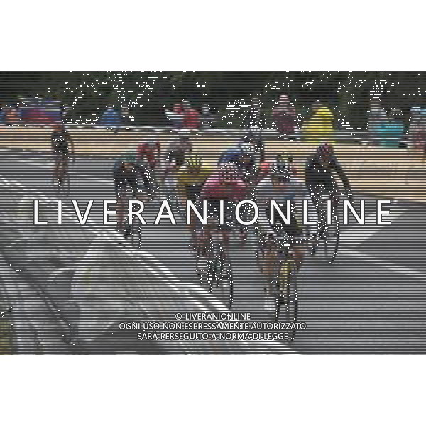 13-07-2021 Tour De France; Tappa 16 Pas De La Case - Saint Gaudens; 2021, Uae - Emirates; 2021, Ef Education - Nippo; 2021, Jumbo - Visma; Pogacar, Tadej; Uran, Rigoberto; Vingegaard, Jonas; Saint Gaudens; ©SIROTTI/AGENZIA ALDO LIVERANI SAS