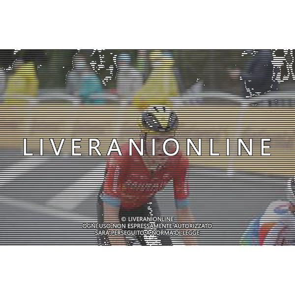 13-07-2021 Tour De France; Tappa 16 Pas De La Case - Saint Gaudens; 2021, Bahrain - Victorious; Wright, Fred; Saint Gaudens; ©SIROTTI/AGENZIA ALDO LIVERANI SAS
