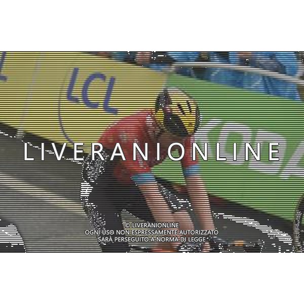 13-07-2021 Tour De France; Tappa 16 Pas De La Case - Saint Gaudens; 2021, Bahrain - Victorious; Wright, Fred; Saint Gaudens; ©SIROTTI/AGENZIA ALDO LIVERANI SAS