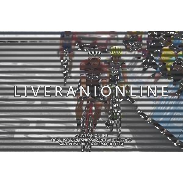 13-07-2021 Tour De France; Tappa 16 Pas De La Case - Saint Gaudens; 2021, Trek - Segafredo; Skujins, Toms; Saint Gaudens; ©SIROTTI/AGENZIA ALDO LIVERANI SAS