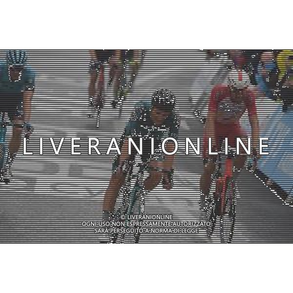 13-07-2021 Tour De France; Tappa 16 Pas De La Case - Saint Gaudens; 2021, Cofidis; 2021, Beb Hotels - Pb Ktm; Perichon, Pierre Luc; Bonnamour, Franck; Saint Gaudens; ©SIROTTI/AGENZIA ALDO LIVERANI SAS