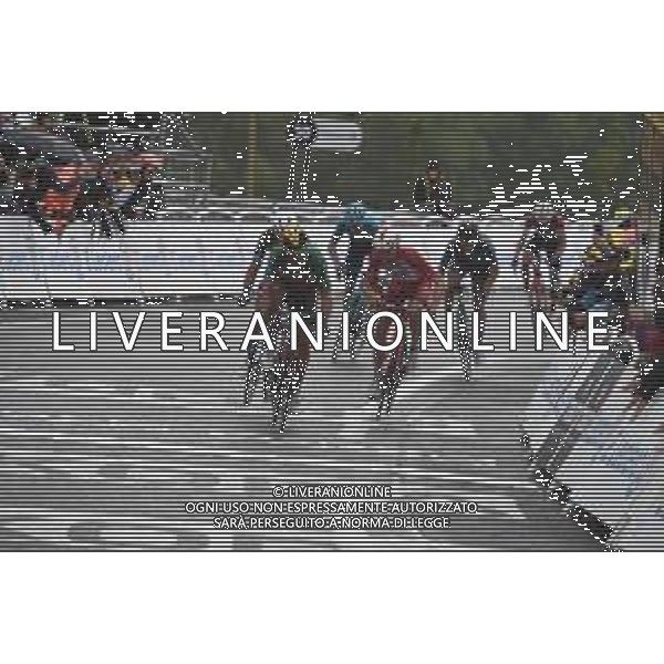 13-07-2021 Tour De France; Tappa 16 Pas De La Case - Saint Gaudens; 2021, Cofidis; 2021, Bahrain - Victorious; Perichon, Pierre Luc; Colbrelli, Sonny; Saint Gaudens; ©SIROTTI/AGENZIA ALDO LIVERANI SAS