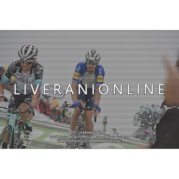14-07-2021 Tour De France; Tappa 17 Muret - Col Du Portet; 2021, Deceuninck - Quick Step; Cattaneo, Mattia; Col Du Portet; ©SIROTTI/AGENZIA ALDO LIVERANI SAS