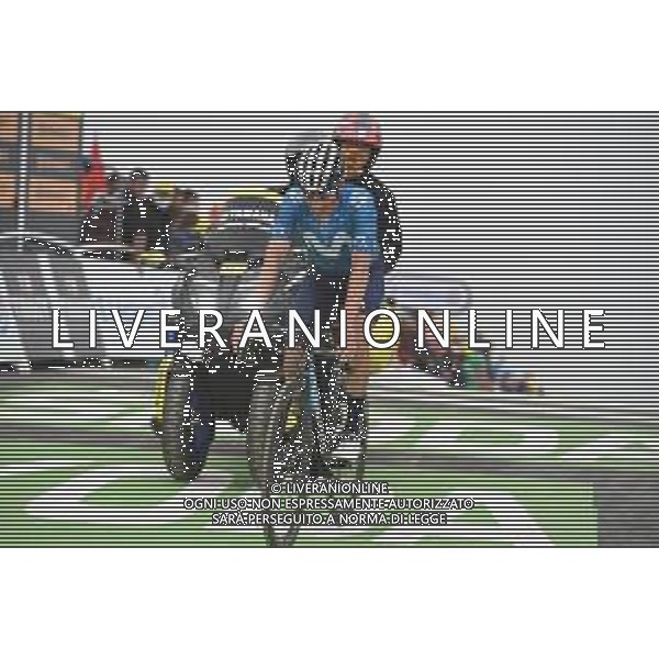 14-07-2021 Tour De France; Tappa 17 Muret - Col Du Portet; 2021, Movistar; Mas, Enric; Col Du Portet; ©SIROTTI/AGENZIA ALDO LIVERANI SAS