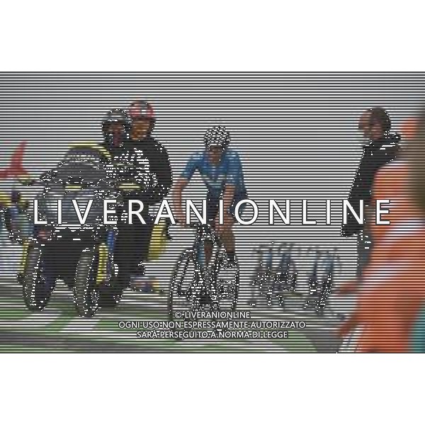 14-07-2021 Tour De France; Tappa 17 Muret - Col Du Portet; 2021, Movistar; Mas, Enric; Col Du Portet; ©SIROTTI/AGENZIA ALDO LIVERANI SAS