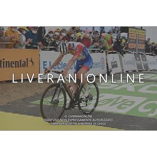 14-07-2021 Tour De France; Tappa 17 Muret - Col Du Portet; 2021, Groupama - Fdj; Gaudu, David; Col Du Portet; ©SIROTTI/AGENZIA ALDO LIVERANI SAS