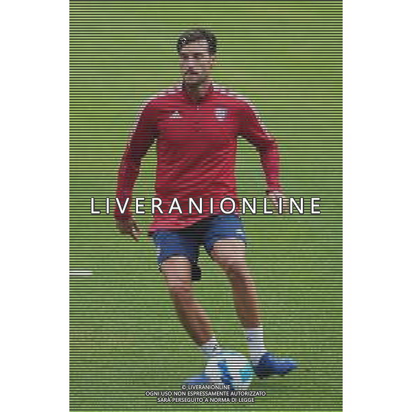 CAGLIARI CALCIO IN RITIRO ESTIVO PRECAMPIONATO 2021/2022 A PEJO 15.07.2021 - ALLENAMENTO NELLA FOTO LUCA CEPPITELLI ©MOSCA/AGENZIA ALDO LIVERANI SAS