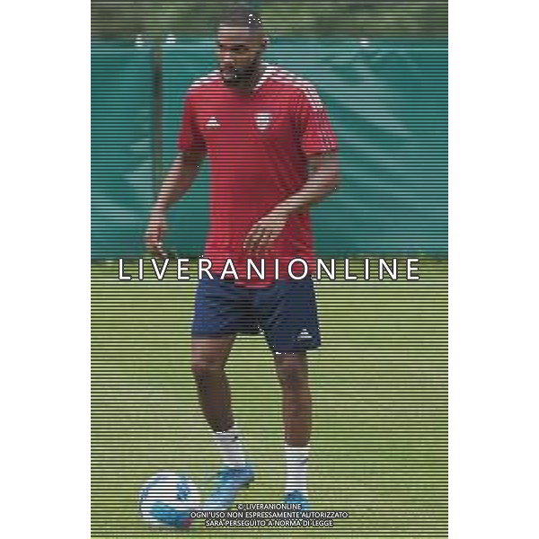 CAGLIARI CALCIO IN RITIRO ESTIVO PRECAMPIONATO 2021/2022 A PEJO 15.07.2021 - ALLENAMENTO NELLA FOTO DAMIR CETER ©MOSCA/AGENZIA ALDO LIVERANI SAS