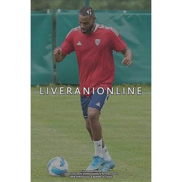 CAGLIARI CALCIO IN RITIRO ESTIVO PRECAMPIONATO 2021/2022 A PEJO 15.07.2021 - ALLENAMENTO NELLA FOTO DAMIR CETER ©MOSCA/AGENZIA ALDO LIVERANI SAS