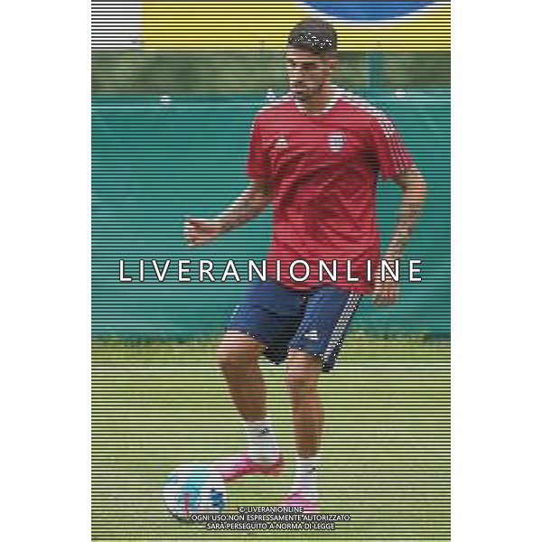 CAGLIARI CALCIO IN RITIRO ESTIVO PRECAMPIONATO 2021/2022 A PEJO 15.07.2021 - ALLENAMENTO NELLA FOTO ALESSANDRO DEIOLA ©MOSCA/AGENZIA ALDO LIVERANI SAS