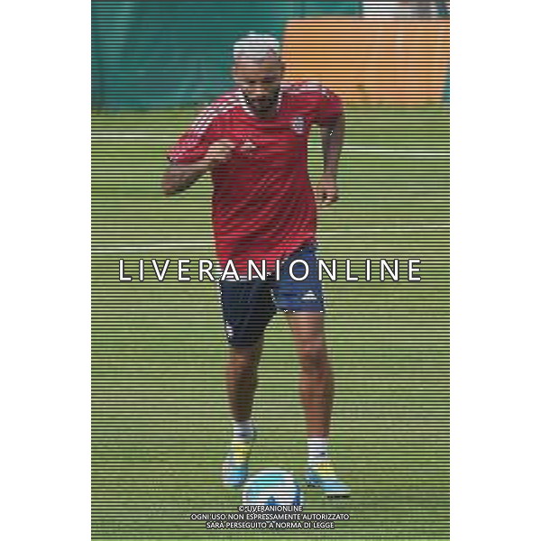 CAGLIARI CALCIO IN RITIRO ESTIVO PRECAMPIONATO 2021/2022 A PEJO 15.07.2021 - ALLENAMENTO NELLA FOTO JOAO PEDRO ©MOSCA/AGENZIA ALDO LIVERANI SAS