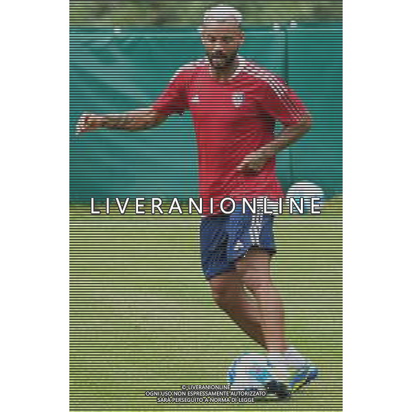 CAGLIARI CALCIO IN RITIRO ESTIVO PRECAMPIONATO 2021/2022 A PEJO 15.07.2021 - ALLENAMENTO NELLA FOTO JOAO PEDRO ©MOSCA/AGENZIA ALDO LIVERANI SAS