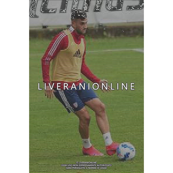 CAGLIARI CALCIO IN RITIRO ESTIVO PRECAMPIONATO 2021/2022 A PEJO 15.07.2021 - ALLENAMENTO NELLA FOTO LYKOGIANNIS CHARALAMPOS ©MOSCA/AGENZIA ALDO LIVERANI SAS